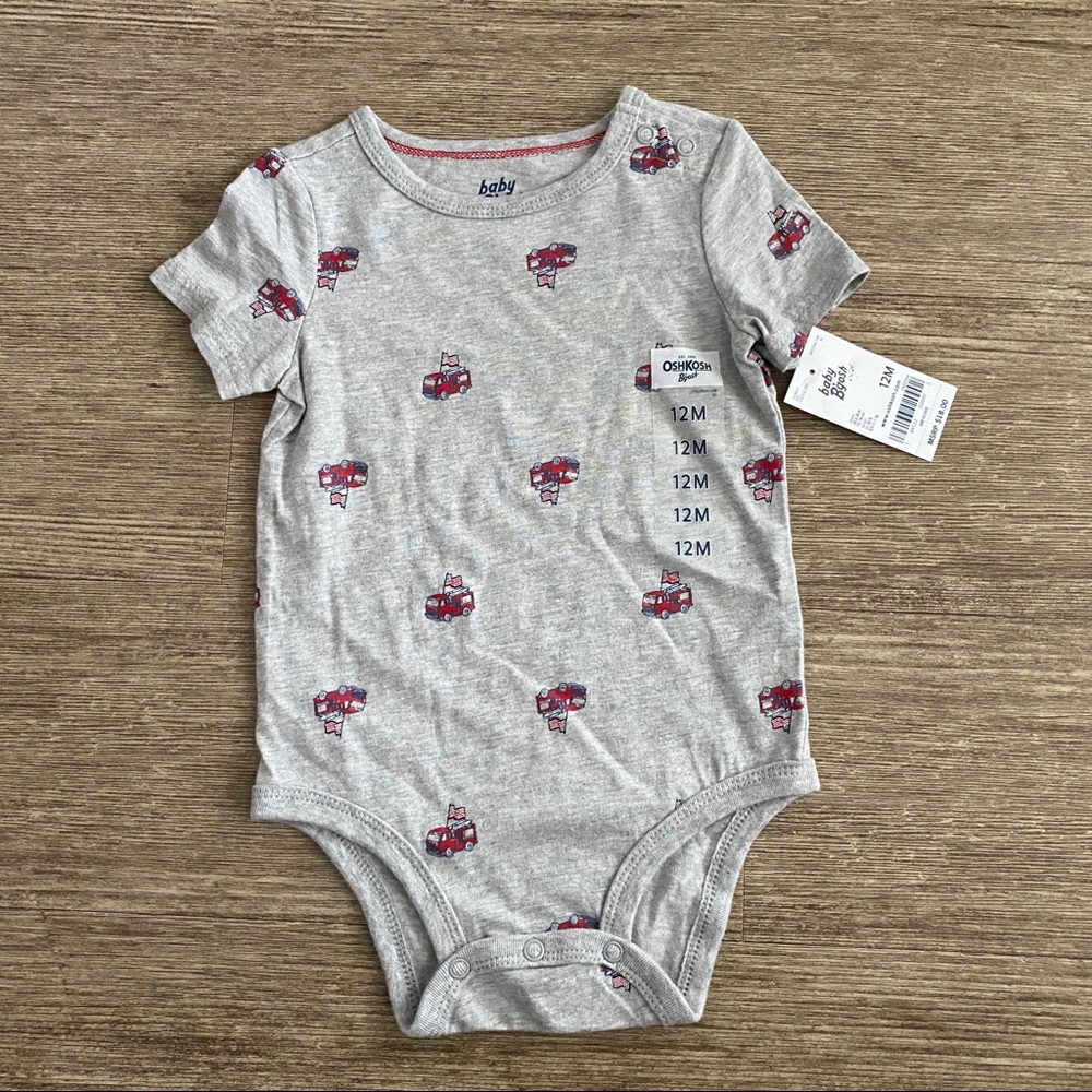 baby B’gosh Firetruck Bodysuit